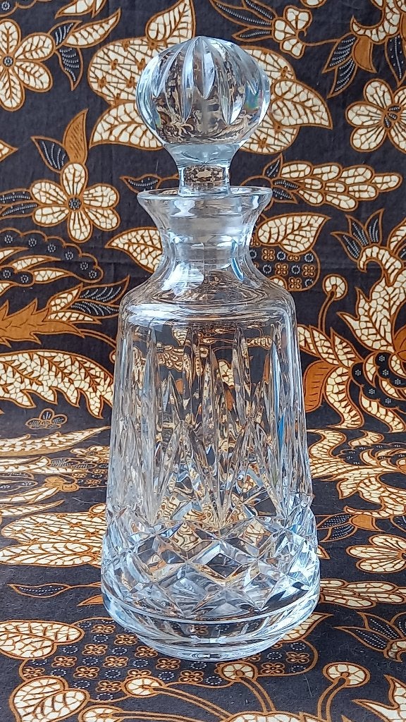 Prachtige antieke karaf uit Engeland van kristal 29,5 cm., Ophalen of Verzenden