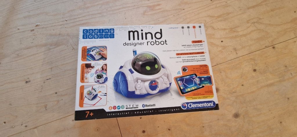 Clementoni Mind Designer Robot - Programmeerbare Robot, Kinderen en Baby's, Speelgoed | Educatief en Creatief, Ophalen of Verzenden