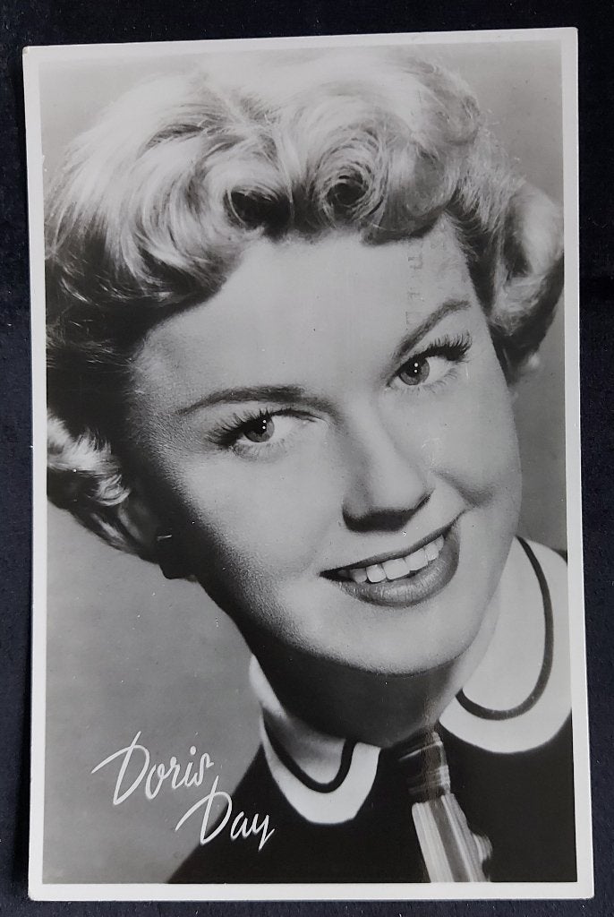 Doris Day kaart, Ophalen of Verzenden, Gebruikt, Film, Foto of Kaart
