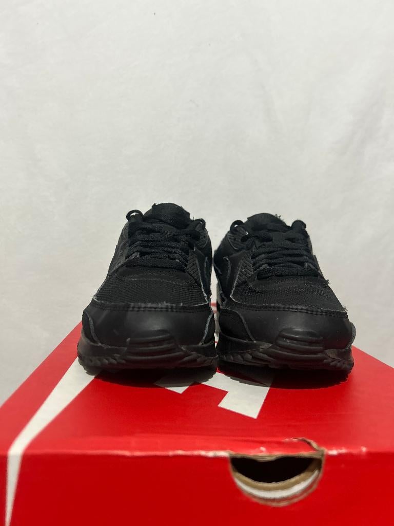 ALS NIEUW! Maat 40,5 - Nike Air Max 90 Triple Black, Verzenden, Zwart, Nike, Nike