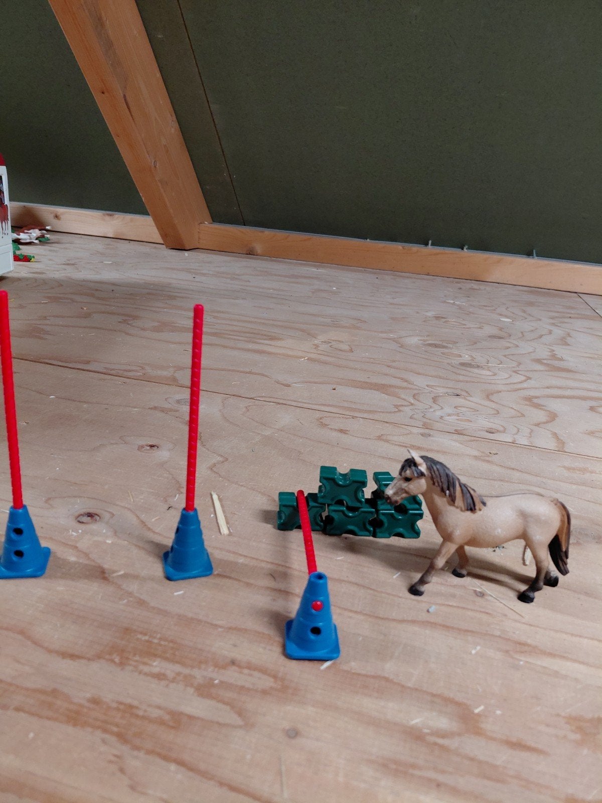 Schleich pony slalom, Ophalen of Verzenden, Zo goed als nieuw