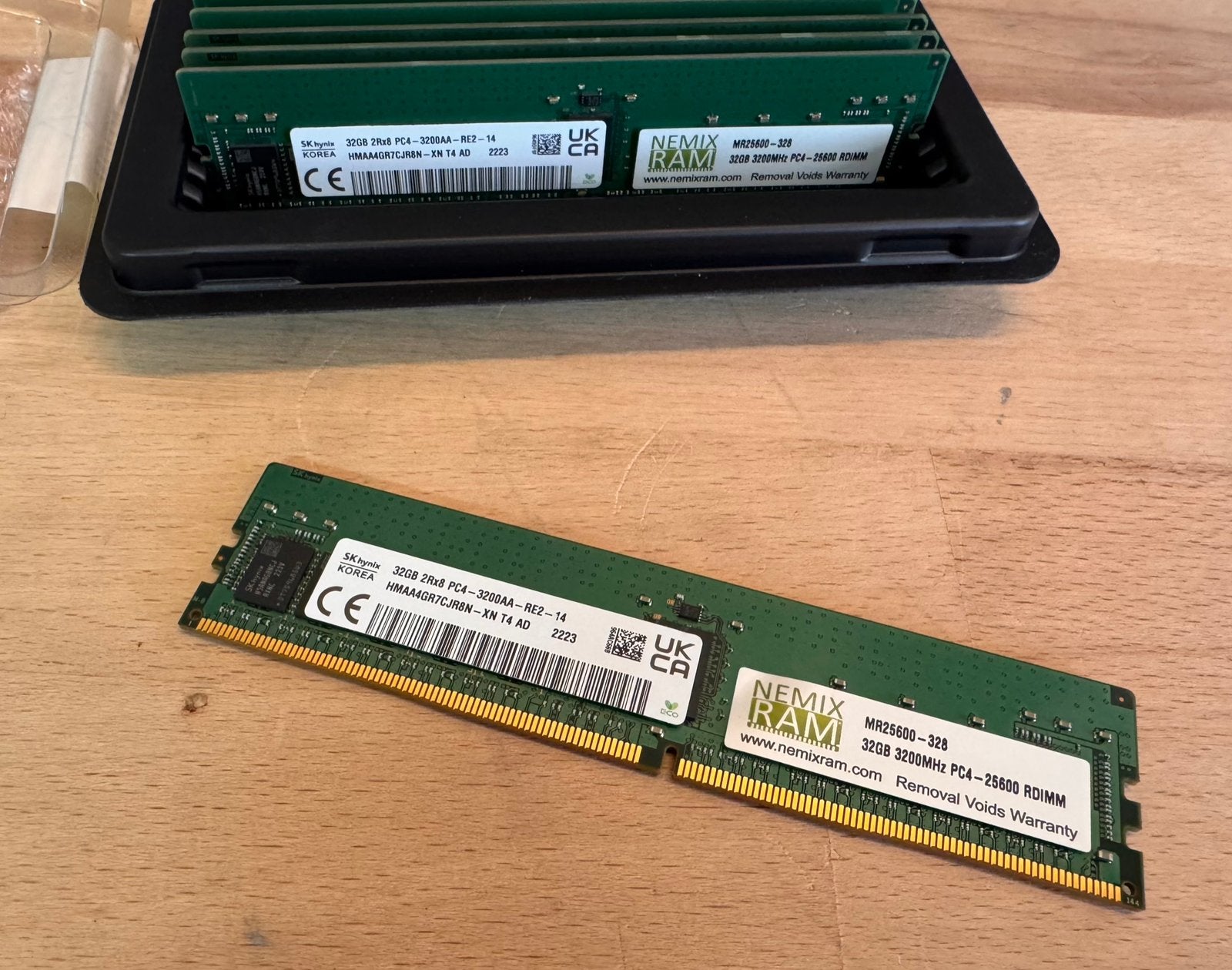 SK hymix 32 Gb Ddr4 3200AA, 32 GB, DDR4, Ophalen of Verzenden, Zo goed als nieuw