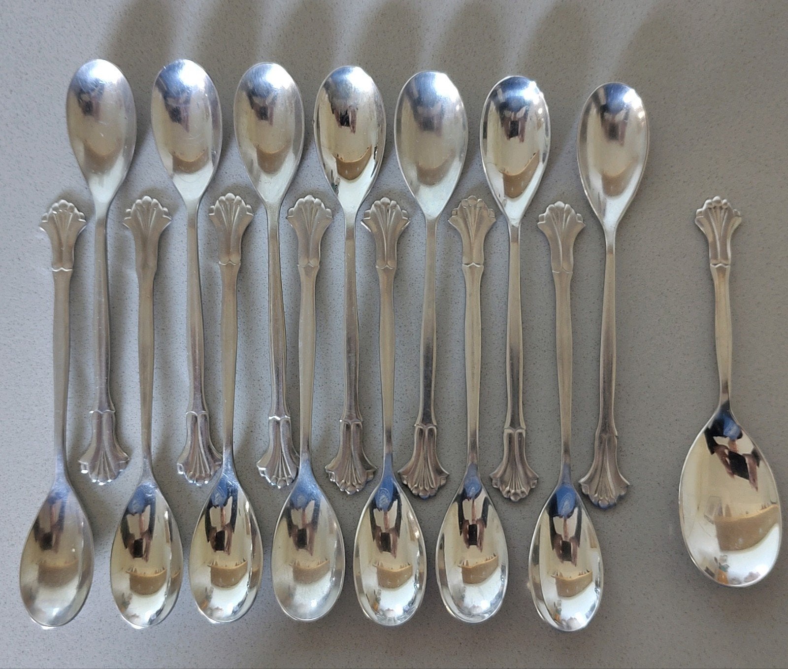 Gero Zilmeta lepeltjes jugendstil 15 stuks voor, Antiek en Kunst, Ophalen of Verzenden