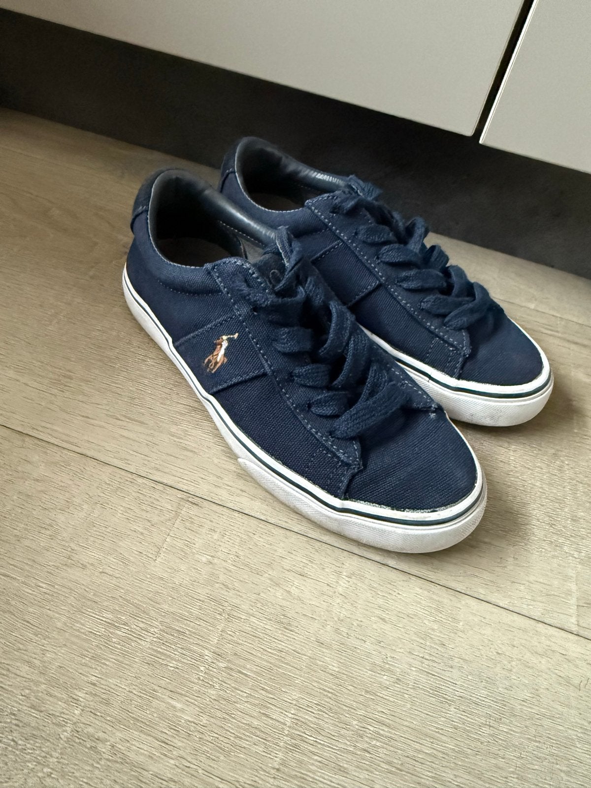 Polo Ralph Lauren sneakers - Maat 37, Ophalen of Verzenden, Gedragen, Blauw, Sneakers of Gympen
