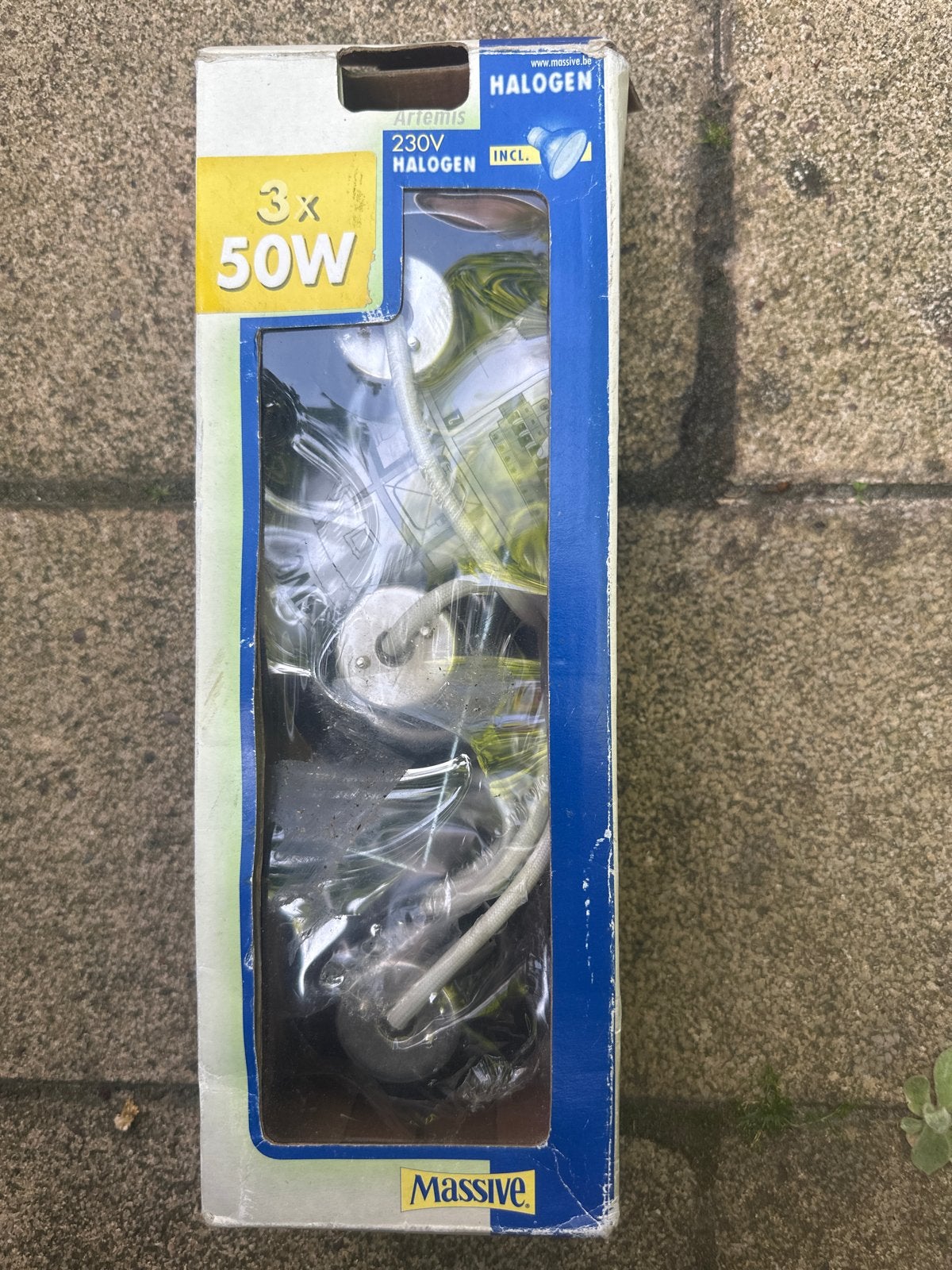 Massive Artemis Halogeen Inbouwspots 3x50W, Ophalen, Nieuw