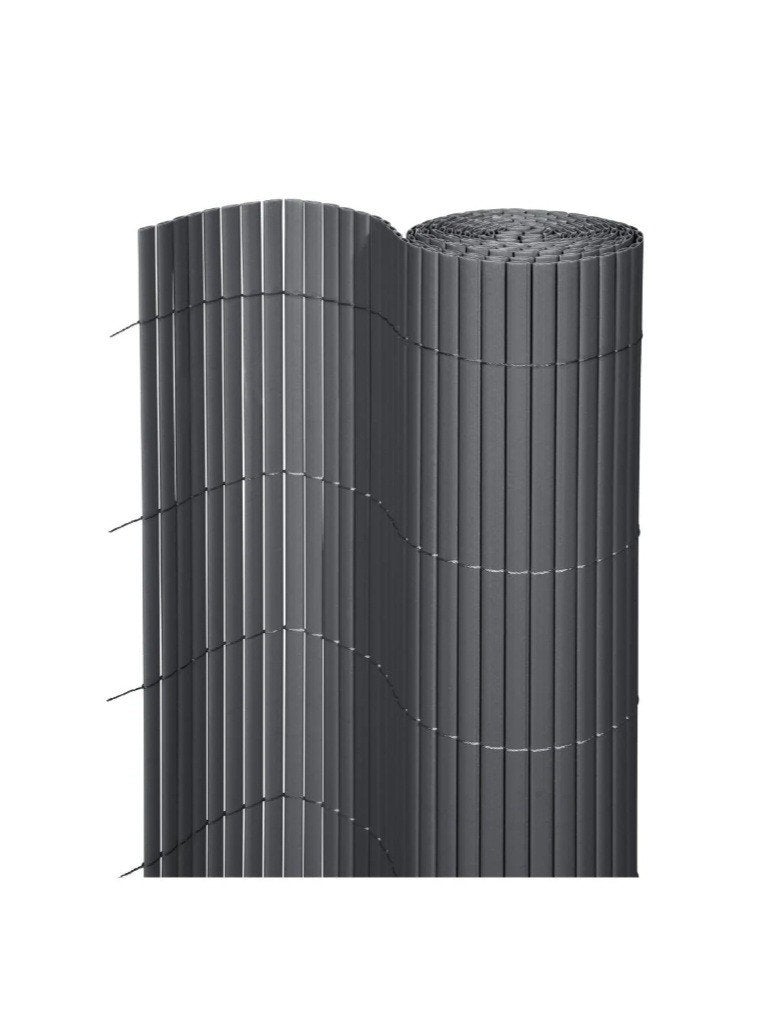 Kunststof pvc balkonscherm bamboe look, Tuin en Terras, Ophalen, Kunststof, 100 tot 150 cm, Nieuw