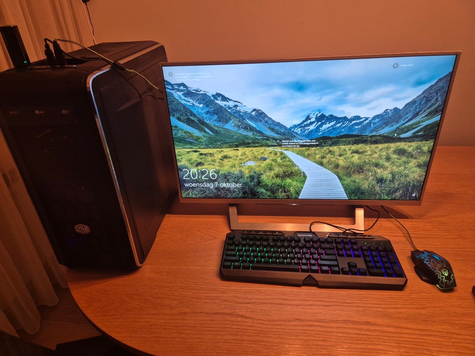 Oude game PC - incl. Sony TV scherm - GTX 970 - i5-4690, Ophalen of Verzenden, Gaming, SSD