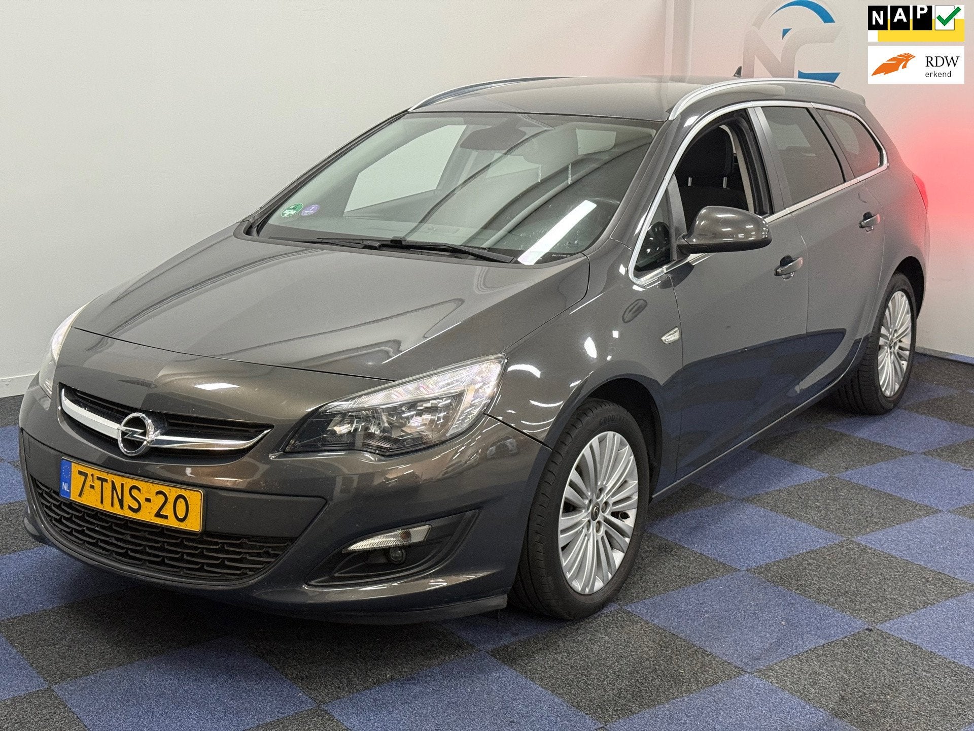 Opel Astra Sports Tourer 1.4 Turbo LPG Design Edition / NETT, Voorwielaandrijving, Gebruikt, 4 cilinders, Origineel Nederlands