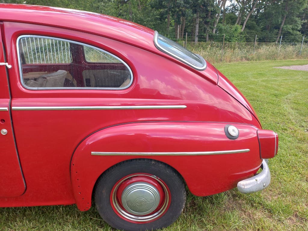 Mooie VOLVO PV 544 SPORT rood 1961 Oldtimer., foto 6