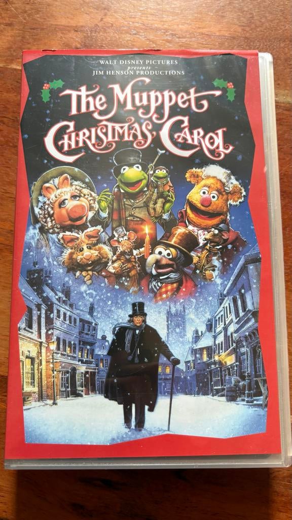 Originele VHS: The Muppet Christmas Carol (Jim Henson), Cd's en Dvd's, VHS | Kinderen en Jeugd, Ophalen of Verzenden, Zo goed als nieuw