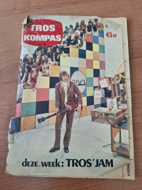 Tros KOmpas 1969 Songfestival Gert & Hermien Kapitein Zeppos, Ophalen of Verzenden, Gelezen, Muziek, Film of Tv