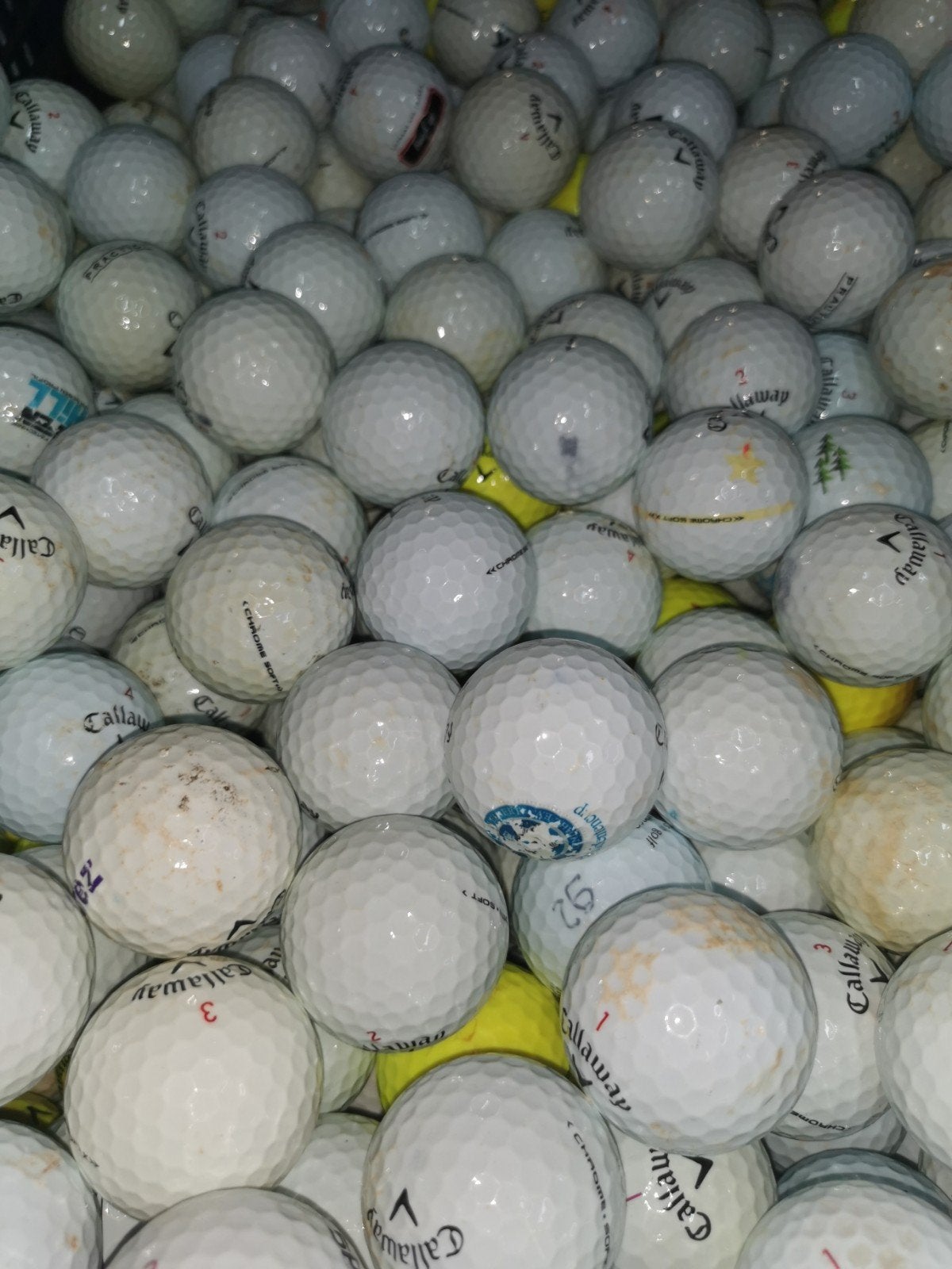 Callaway chrome soft golfballen 100 stuks, Ophalen of Verzenden, Bal(len), Callaway