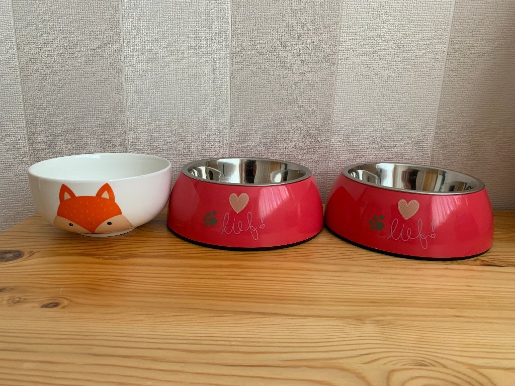 dieren voerbakjes, Ophalen of Verzenden, Zo goed als nieuw