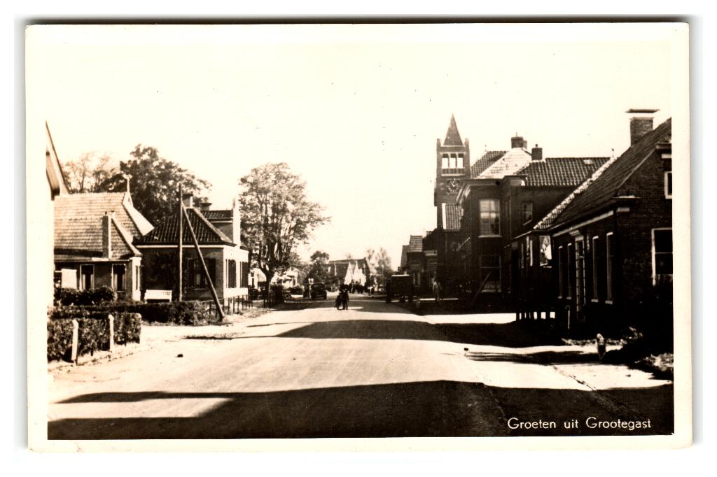 Grootegast, Groeten uit Grootegast, Verzenden, 1940 tot 1960, Ongelopen, Groningen