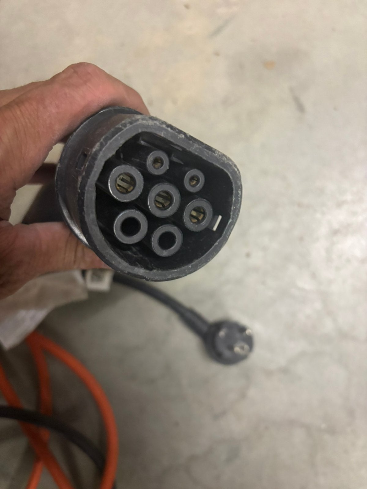 Lader voor electric auto op 220v stopcontact, Auto diversen, Laadpalen, Ophalen of Verzenden, Zo goed als nieuw, Laadkabel