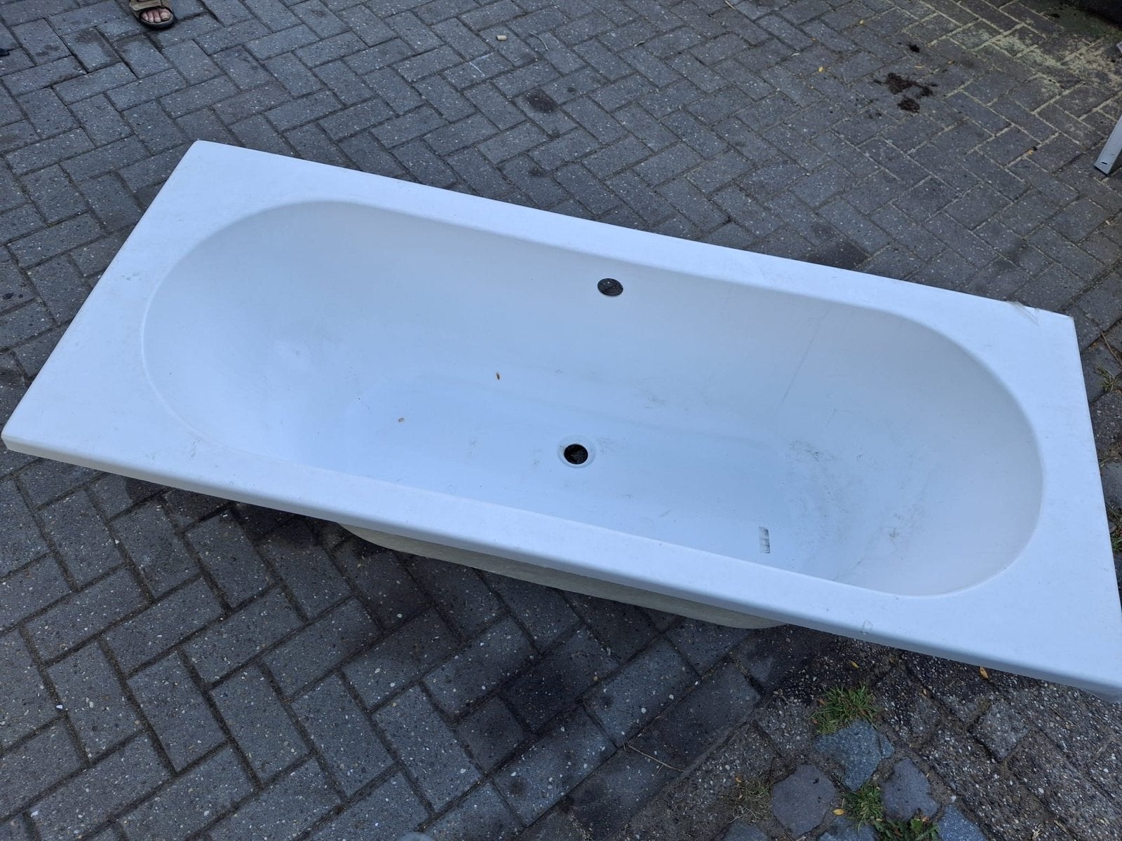 Nieuw ligbad - Wit, 170x70x45, Ophalen, Nieuw, Met bad