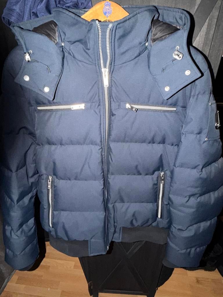 Moose Knuckles jas maat XL, Ophalen of Verzenden, Zo goed als nieuw, Maat 56/58 (XL), Blauw