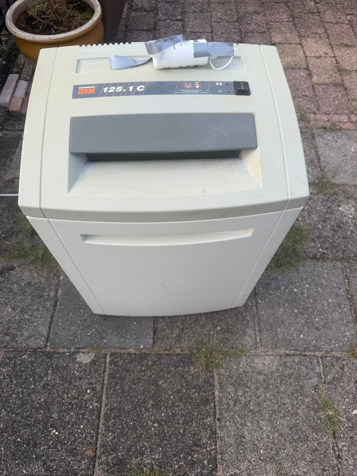 Te koop aangeboden 125.2 Papierversnipperaar, Ophalen of Verzenden