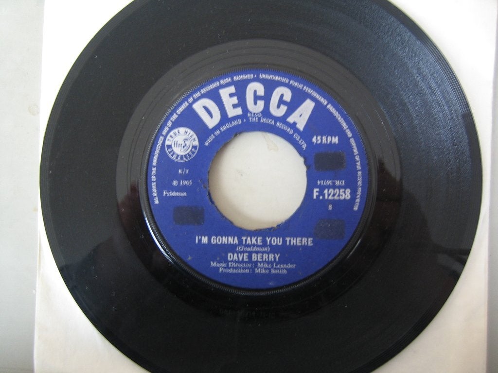 Dave Berry - I'm gonna take you there ( 1965 ), Cd's en Dvd's, Ophalen of Verzenden, Gebruikt, Pop