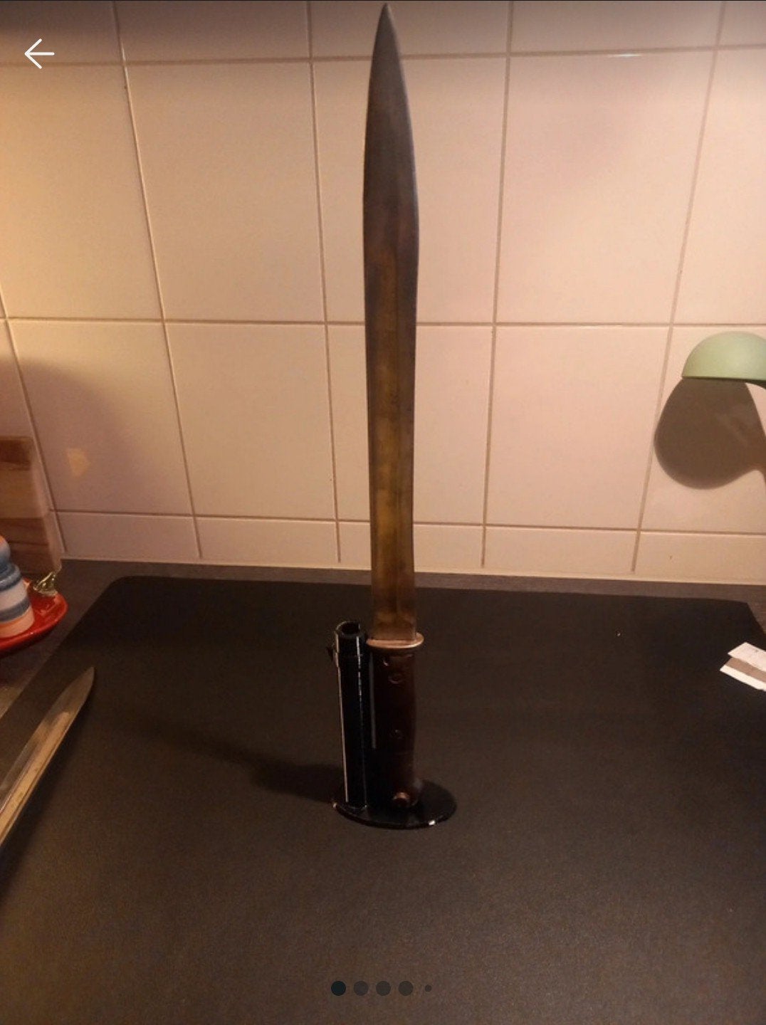 standaard voor k98/g98 bajonet, Ophalen of Verzenden, Landmacht, Overige gebieden, Mes of Dolk