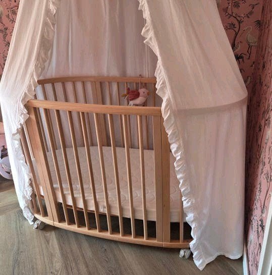 Stokke Sleepi mini V3 complete set tot ledikant., Ophalen, Zo goed als nieuw, Ledikant