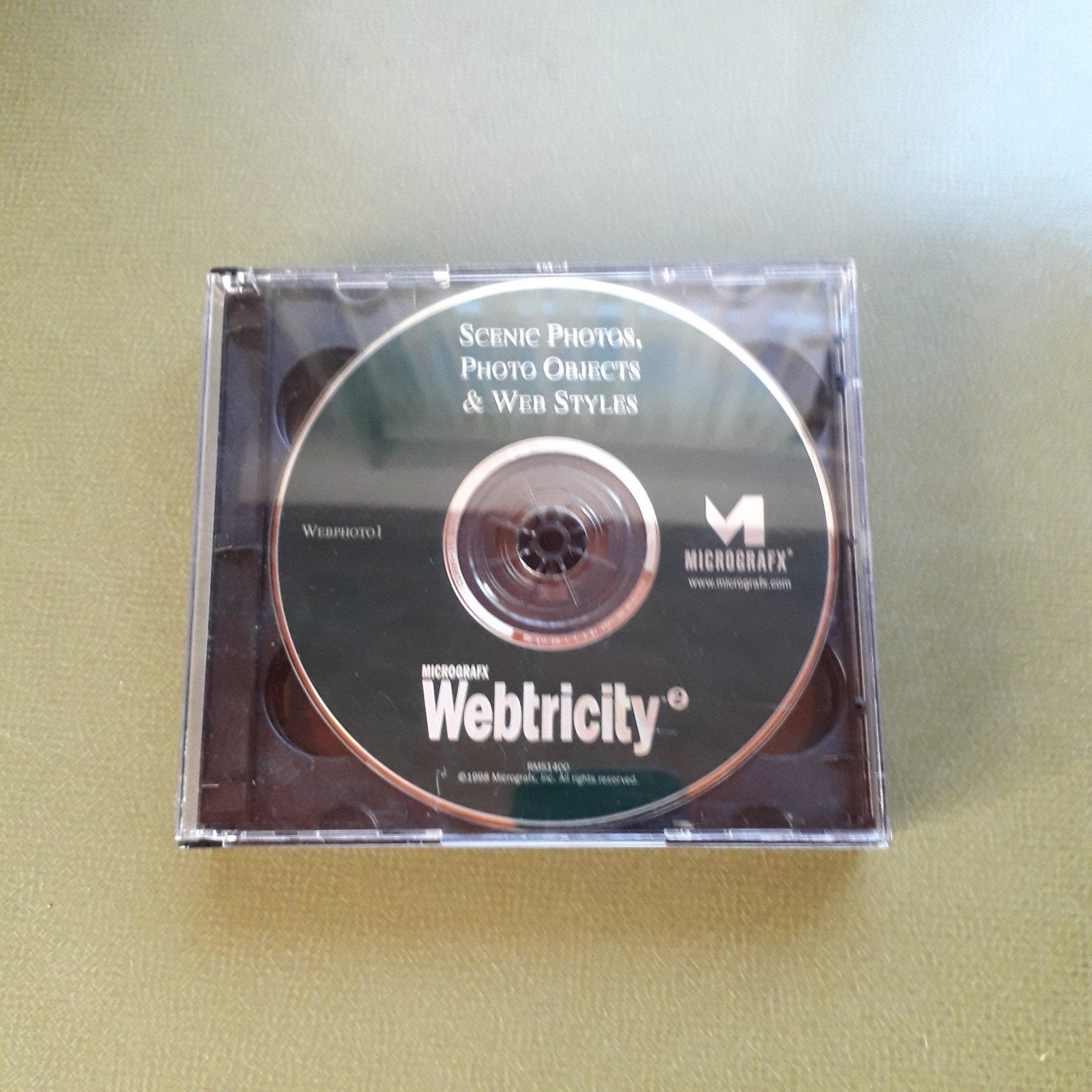 Micrografx Webtricity Box - Webdesign Content CD-ROM Set, Ophalen