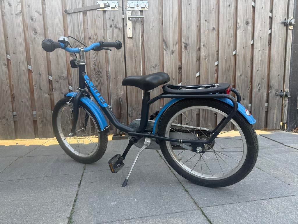 Kinderfiets zoekt nieuwe avonturier!, Fietsen en Brommers, Fietsen | Jongens, Ophalen, Zo goed als nieuw, Terugtraprem, Handrem