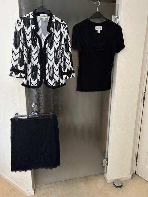 gelegenheids kleding, Ophalen, Overige typen, Zwart, Maat 42/44 (L)