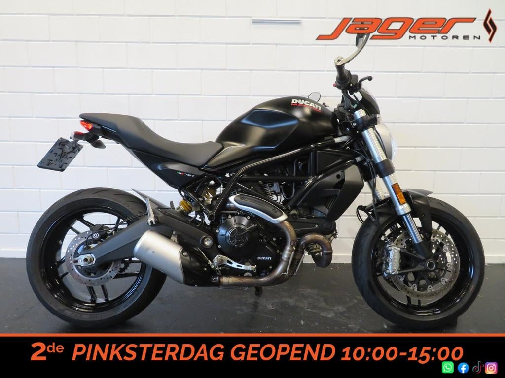 Ducati MONSTER 797 BLACK EDITION HISTORIE! (bj 2017), Motoren, Motoren | Ducati, Bedrijf, 797 cc, Naked bike