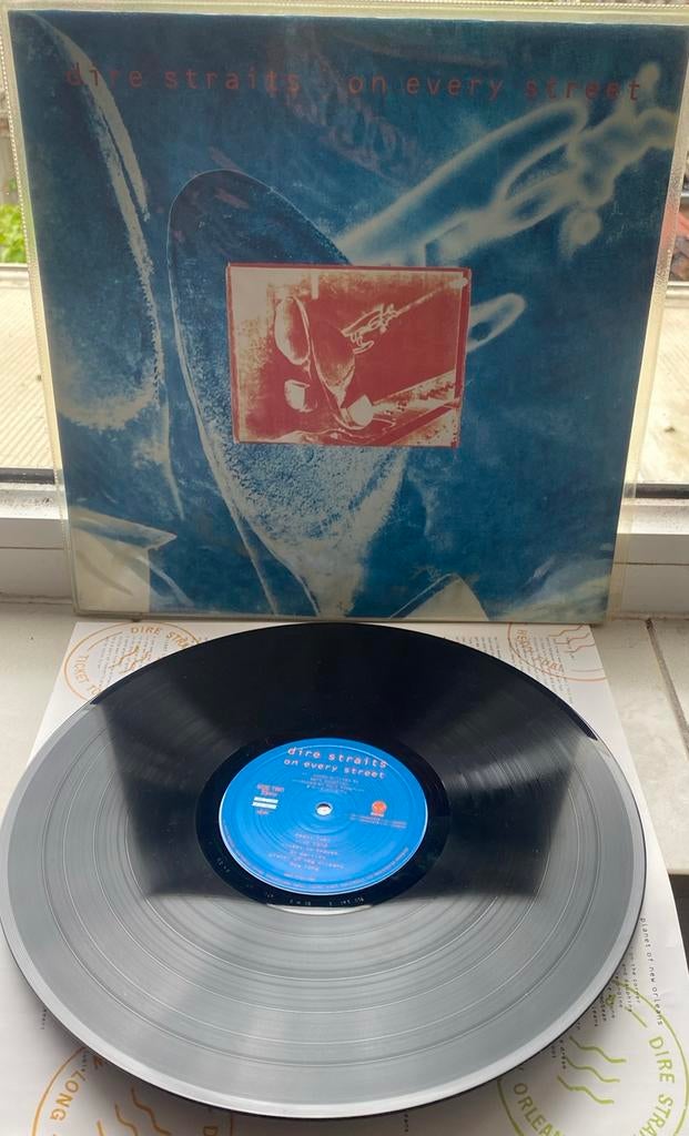 Dire Straits lp on every street, Ophalen of Verzenden, Gebruikt, 12 inch, Poprock