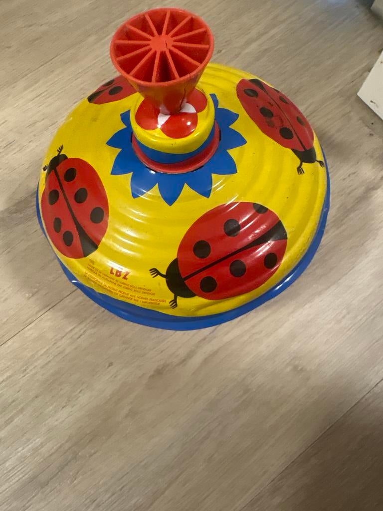 Bromtol vintage LBZ met lieveheersbeestjes, Kinderen en Baby's, Ophalen of Verzenden, Gebruikt, Jongen of Meisje
