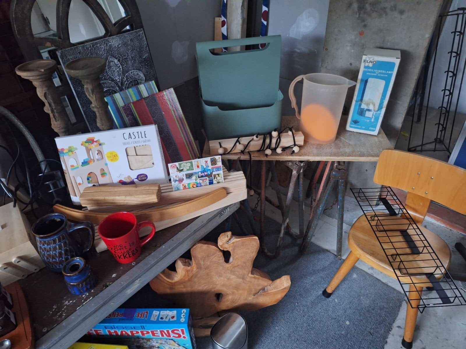 Garage sale/ook gratis spullen!, Ophalen, Gebruikt