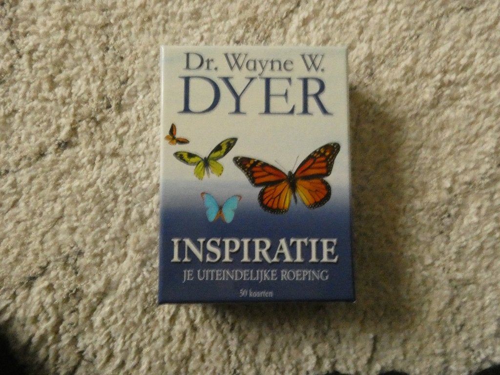 Inspiratiekaarten, Dr. Wayne W., Ophalen of Verzenden, Zo goed als nieuw, Spiritualiteit algemeen, Overige typen