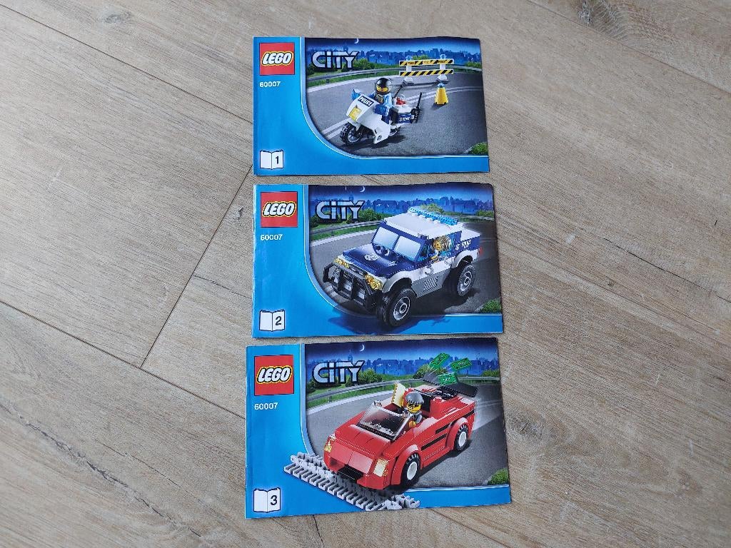 Lego City 60007 High Speed Chase / snelle achtervolging, Kinderen en Baby's, Speelgoed | Duplo en Lego, Compleet, City, Gebruikte blokjes met nopjes