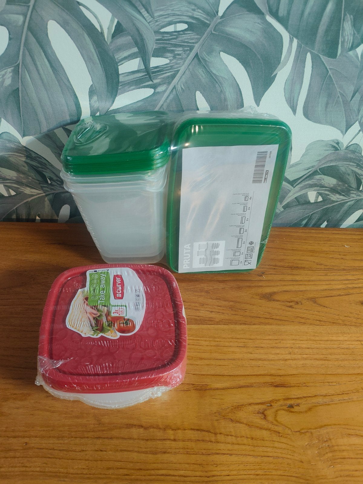 Nieuwe voedselbewaarbakjes - Curver en IKEA Pruta, IKEA, Kunststof, Nieuw, Ophalen of Verzenden