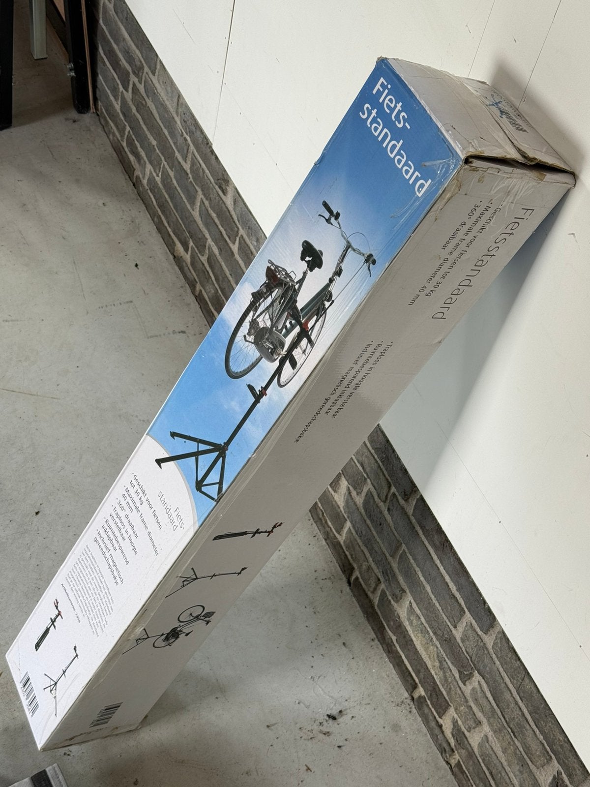 Fietsstandaard, Ophalen, Zo goed als nieuw