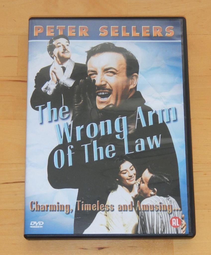 dvd - The Wrong Arm of the Law - Peter Sellers, Alle leeftijden, Ophalen, Zo goed als nieuw, Actiekomedie