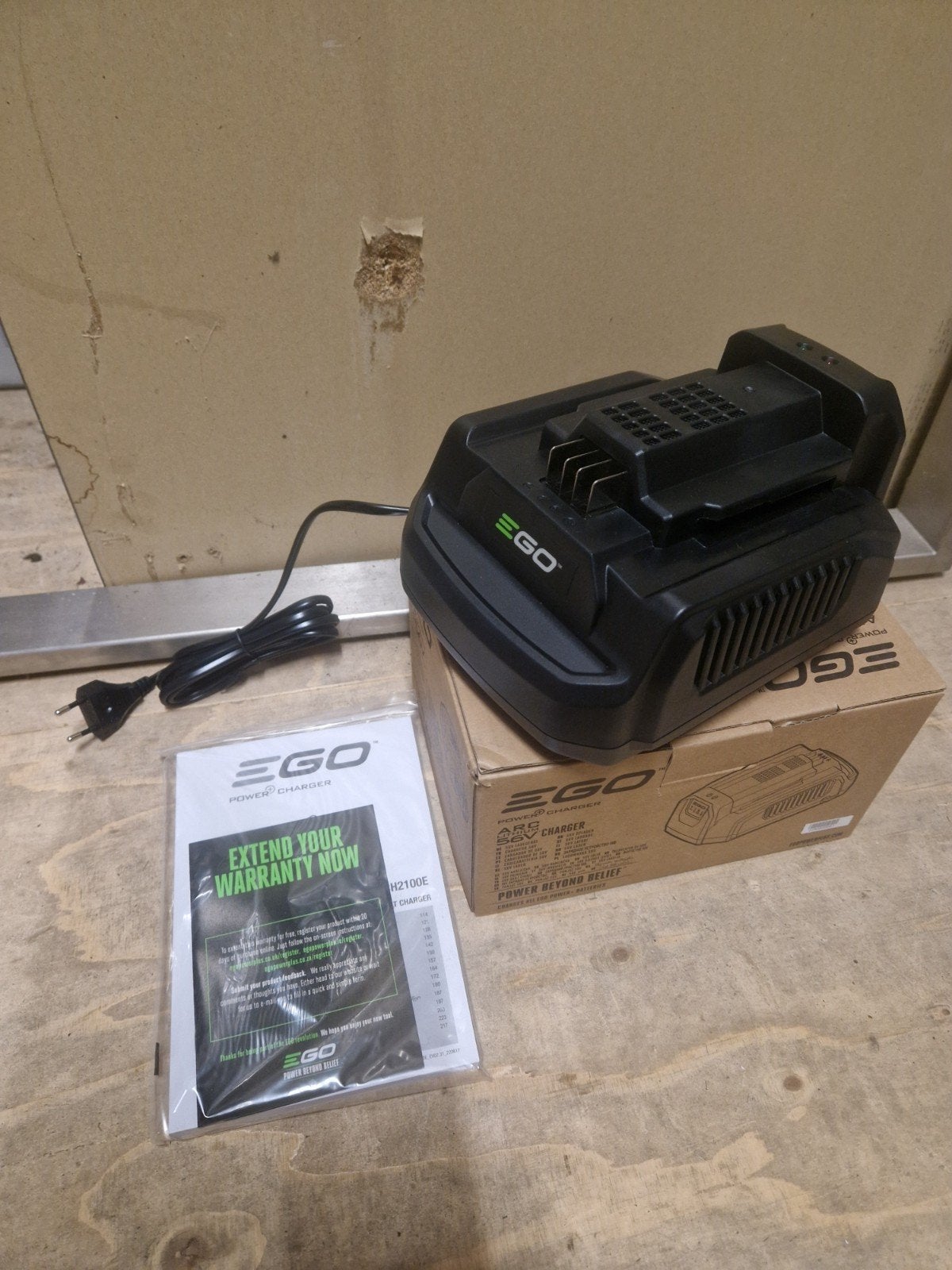 EGO power Plus accu lader CH2100E, Ophalen of Verzenden, Nieuw