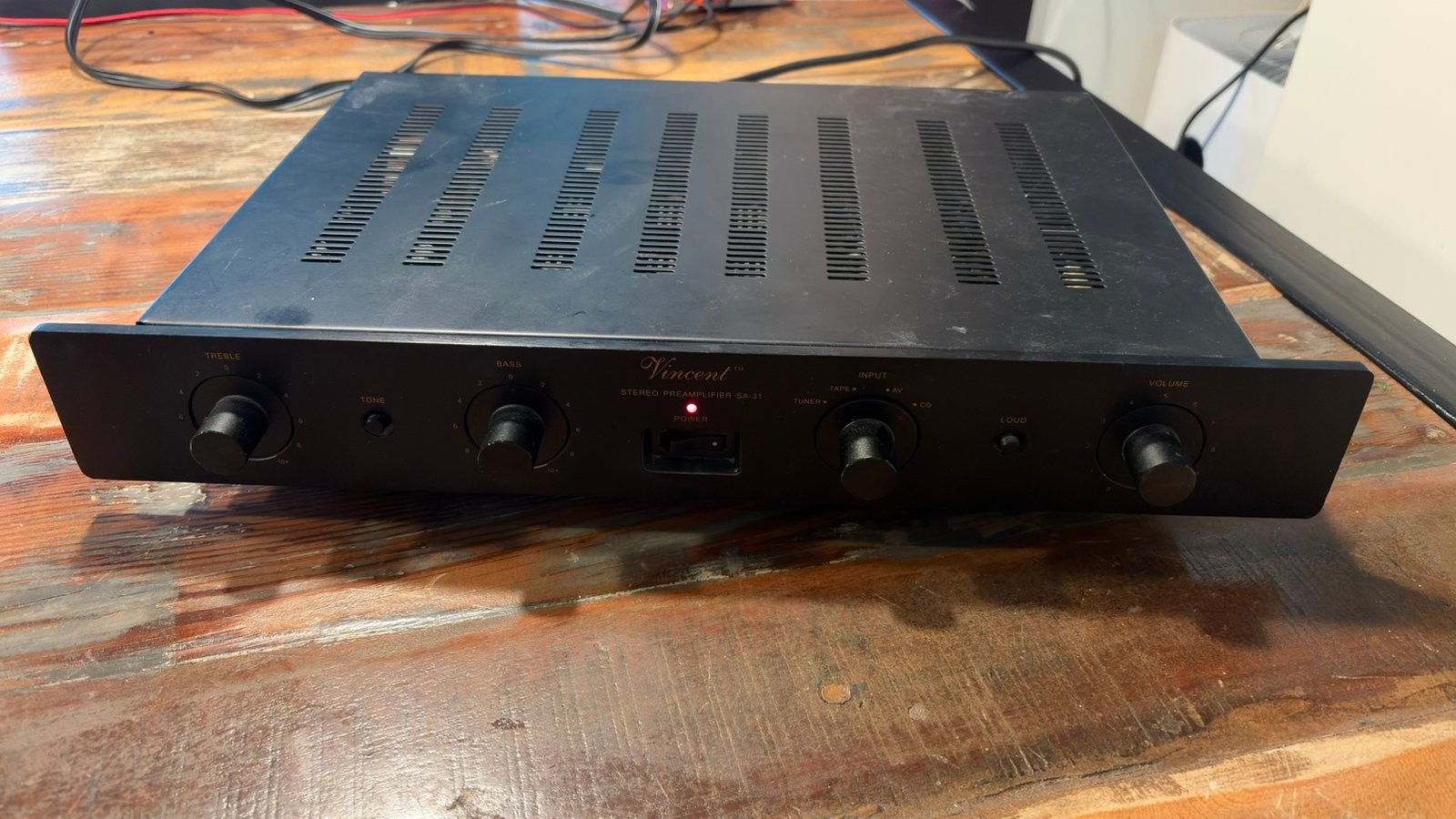 Vincent SA-31 – hoogwaardige stereo voorversterker, Ophalen of Verzenden, Zo goed als nieuw
