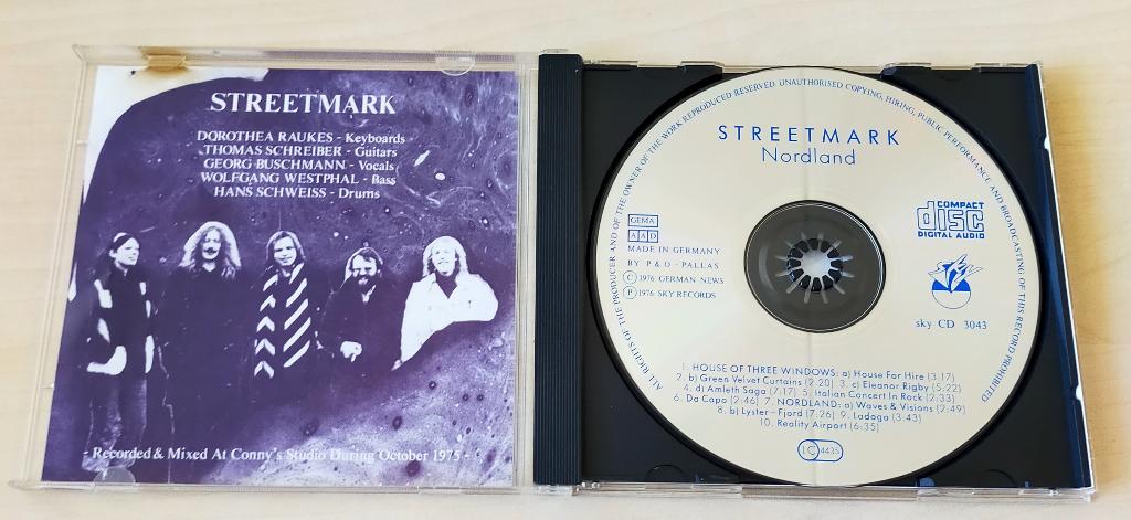 Streetmark - Nordland CD 1976/1993 Krautrock, Ophalen of Verzenden, Gebruikt, Progressive