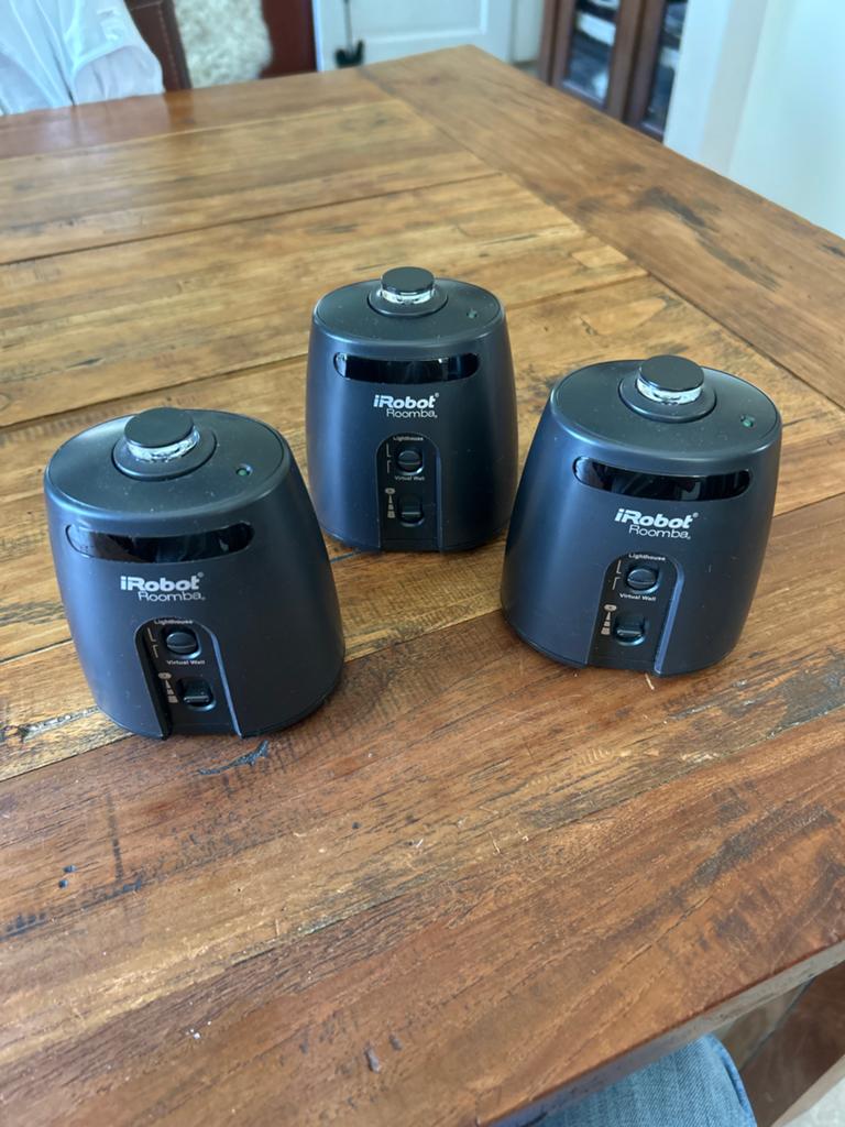 iRobot Roomba Virtual Wall Lighthouse (3 stuks), Gebruikt, IRobot, Slimme navigatie, Overige typen