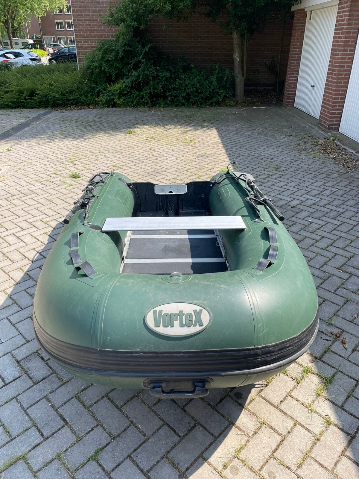 Karperboot Vortex 285 Deluxe, Watersport en Boten, Hengelsport | Karpervissen, Ophalen, Zo goed als nieuw, Overige typen
