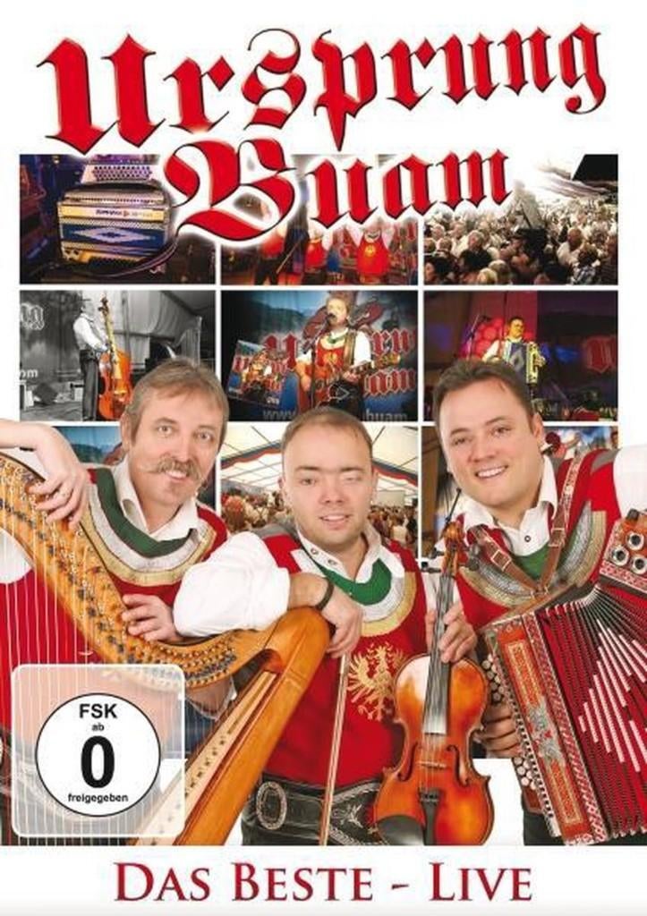 Ursprung Buam - Das Beste Live  Originele DVD Nieuw., Alle leeftijden, Ophalen of Verzenden, Nieuw in verpakking, Muziek en Concerten