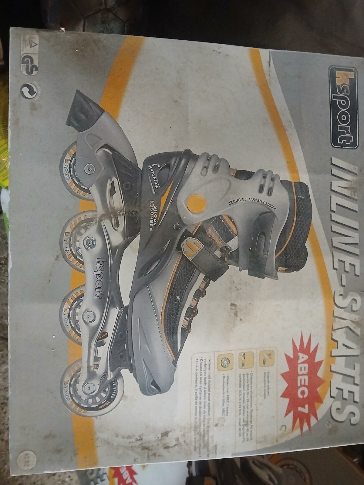 Ksport skeelers 42/43, Sport en Fitness, Skeelers, Ophalen of Verzenden, Zo goed als nieuw