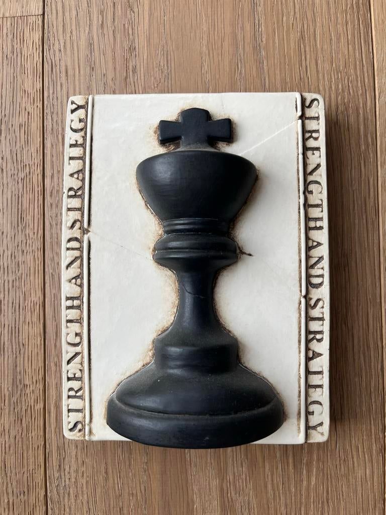 Sid Dickens T-53 Chess King Memory Block - Kracht & Strategi, Antiek en Kunst, Kunst | Overige Kunst, Ophalen of Verzenden