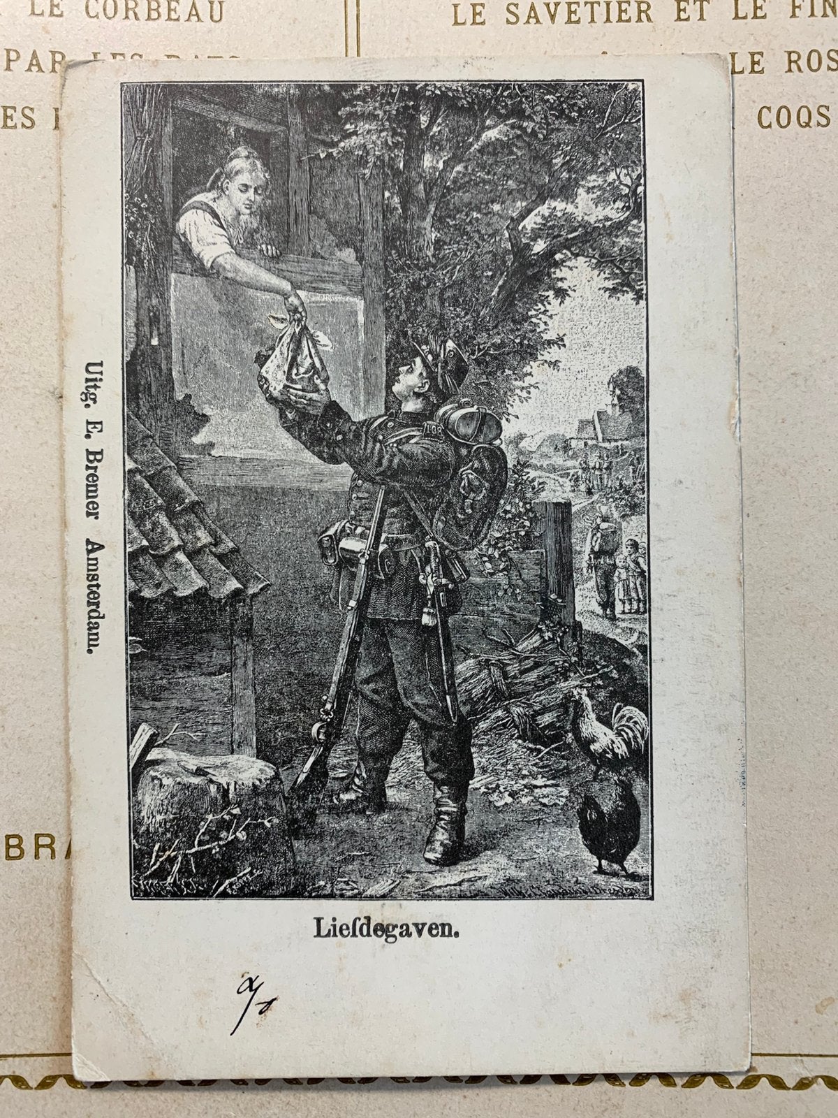 1903 Liefdegaven - militair (MC), Verzamelen, Ophalen of Verzenden, Voor 1920, Gelopen, Overige thema's