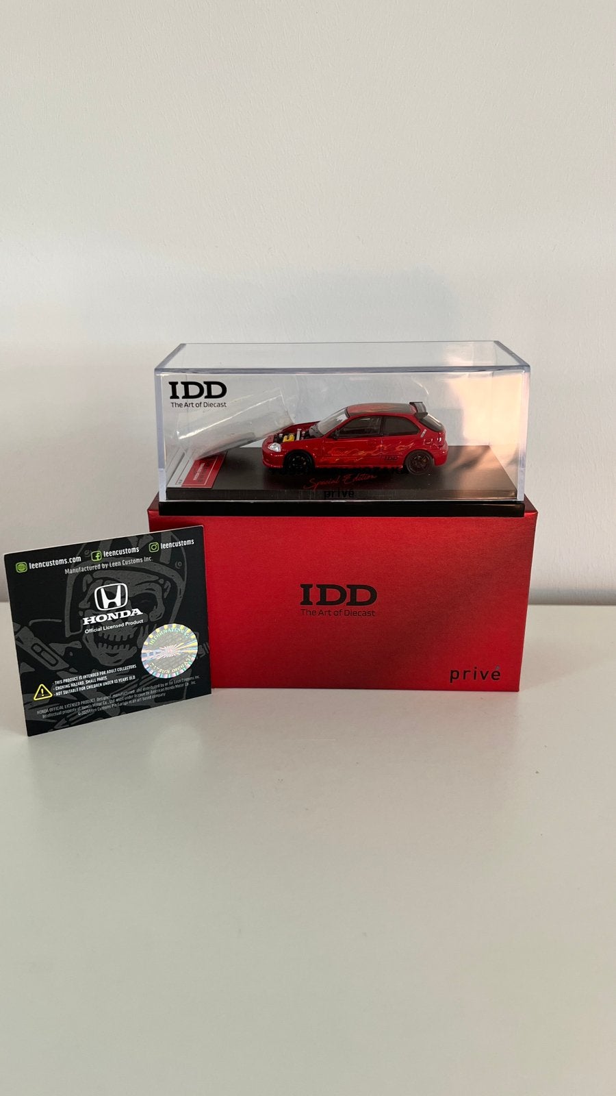 IDD x Toshikazu Nozaka Honda Civic Type R EK9 Japan 2025, Ophalen of Verzenden, Zo goed als nieuw, Auto