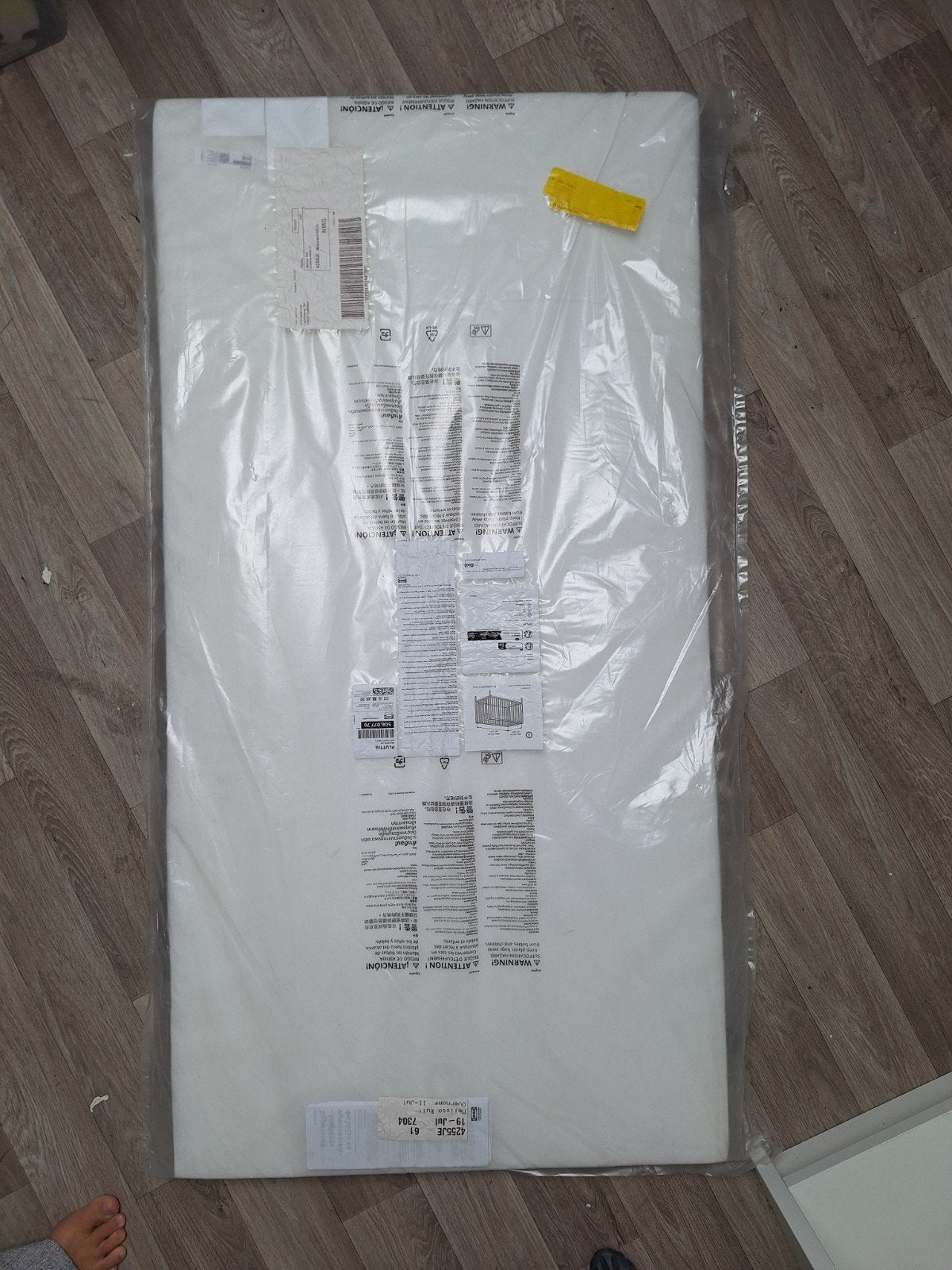 Nieuw IKEA PLUTTIG matras voor ledikant (60x120 cm), Ophalen, Nieuw, Ledikant