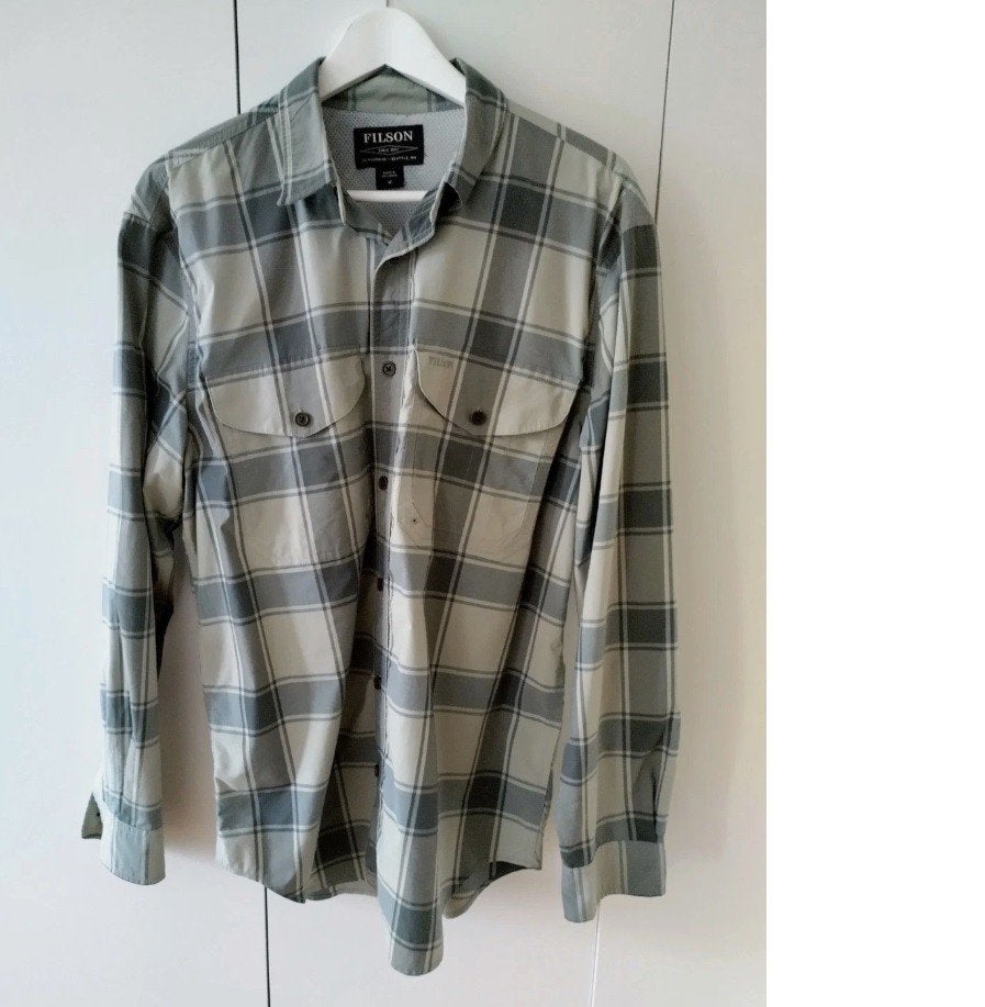 Filson Twin Lakes Sport Shirt Medium, Overige kleuren, Zo goed als nieuw, Filson, Halswijdte 39/40 (M)