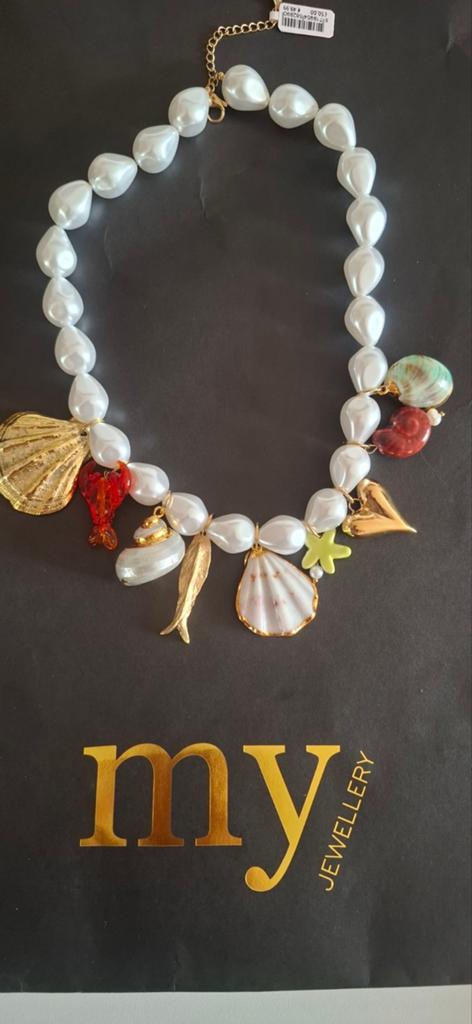 My Jewellery Kralenketting Fruit de Mer, Wit, Nieuw, Ophalen of Verzenden, Overige materialen